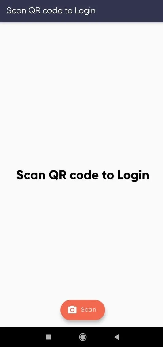 Event-O-Matic Attendee QR Screen