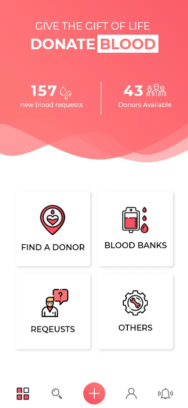 Find a Donor Home Page