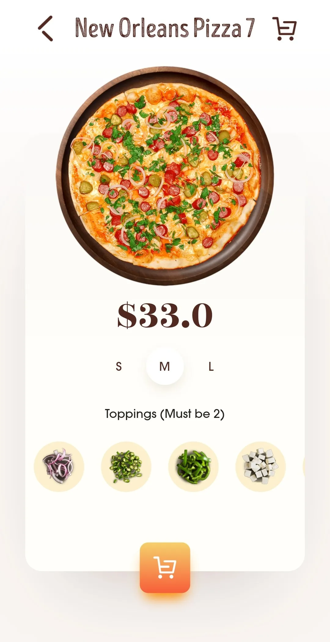 Apna Pizza Detail Screen