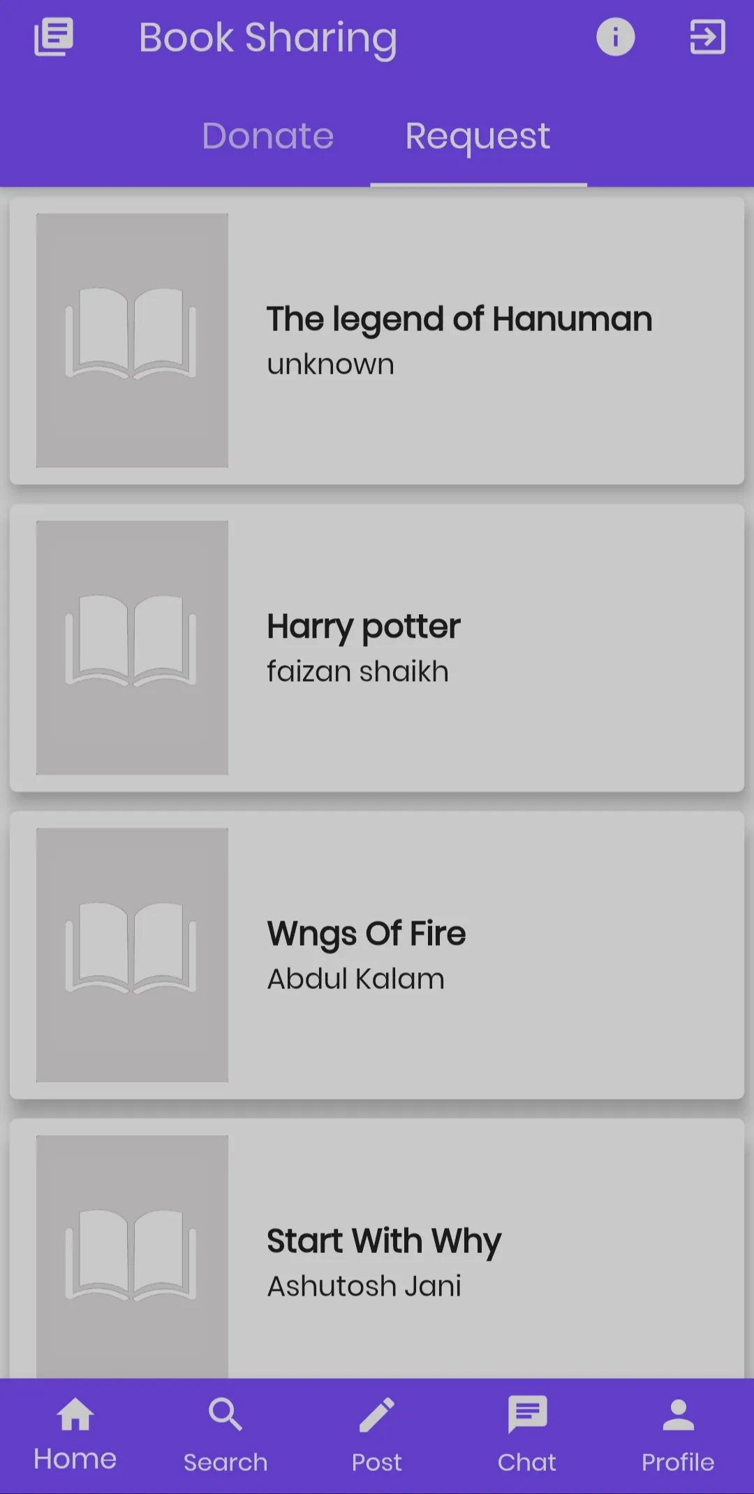 Lucento Request Book