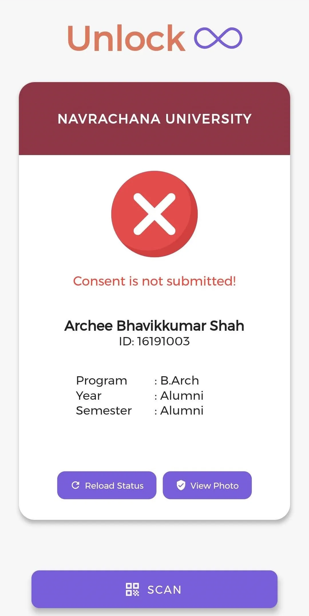 Unlock Negative Screen