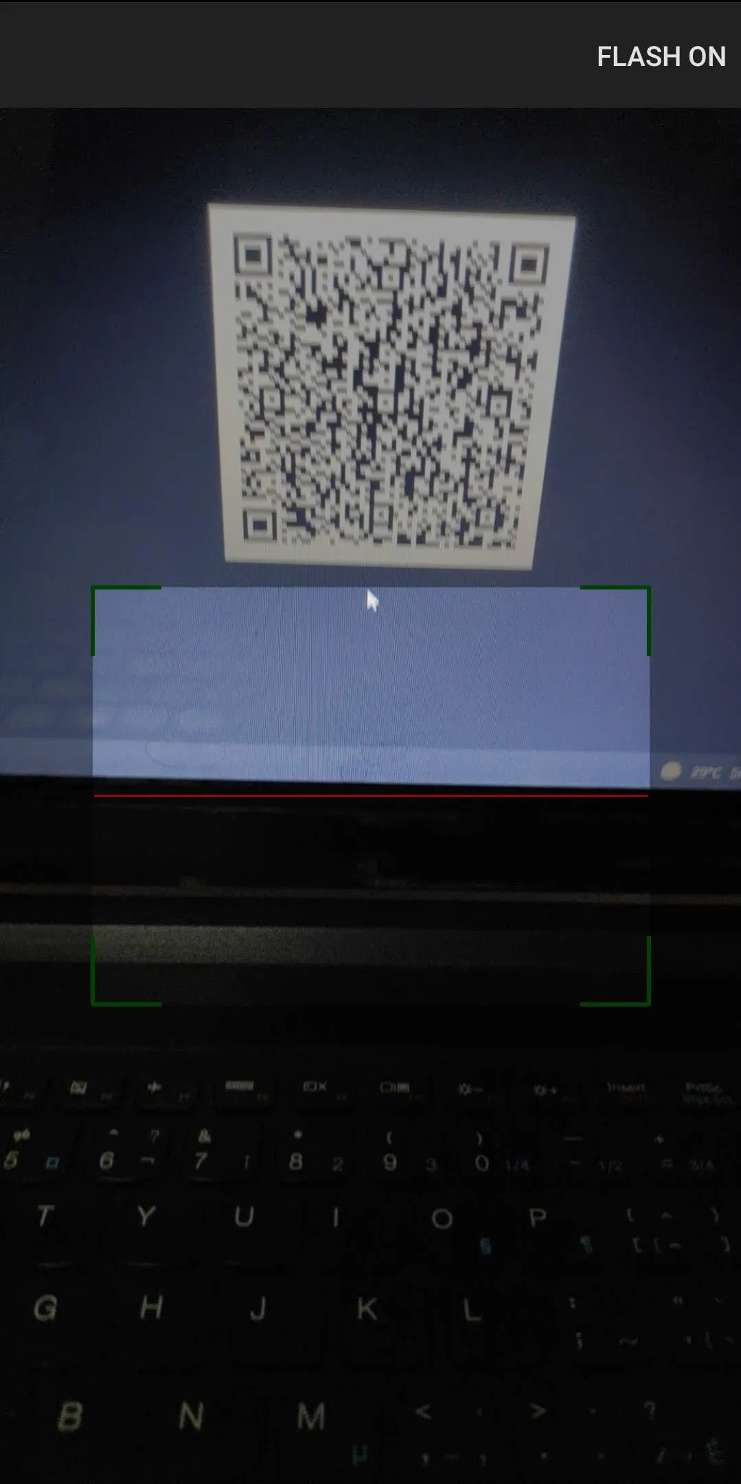 Unlock QR Scan Screen